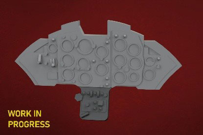 Eduard 1/48 MiG-15bis "Look" Instrument Panel (For Eduard)