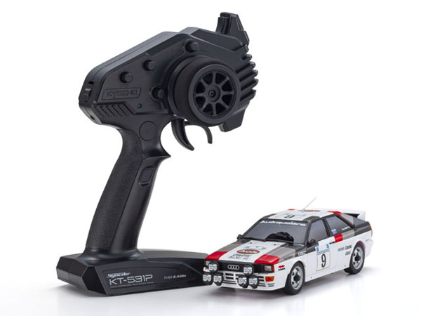 Kyosho MA020 r/s Audi Quattro Rally Group 4 1982 #9 imagen 1