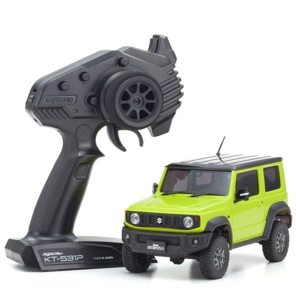 Kyosho MX01 r/s 스즈키 짐니 시에라 키네틱 옐로우 이미지 1