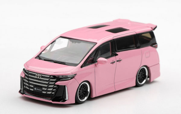 MINI GT 1/64 토요타 벨파이어 40 KUHL 메탈릭 핑크 (우핸들)