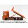 MINI GT 1/64 Scania 770S B8x4NA Hooklift Flatbed Orange (Left-hand Steering) image 3