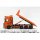 MINI GT 1/64 Scania 770S B8x4NA Hooklift Flatbed Orange (Right-hand Steering) image 3