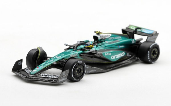 MINI GT 1/64 Aston Martin AMR24 F1 2024 #14 Las Vegas Grand Prix Fernando Alonso รูปภาพ 1