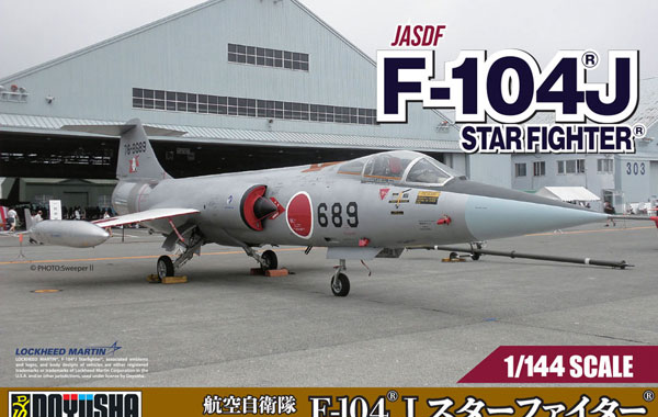 Doyusha 1/144 JASDF F-104J Starfighter Plastic Model