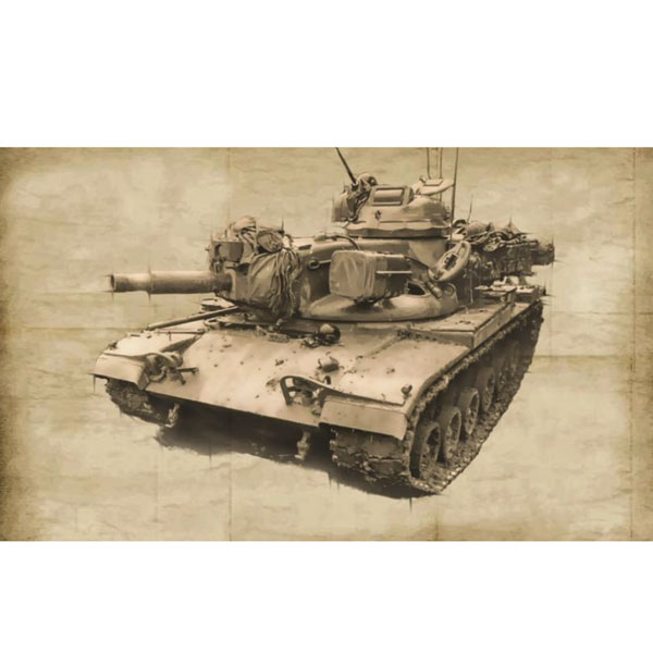 Italeri 1/72 US Army M60A2 Tank Plastic Model