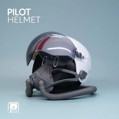 UMa Model Flight Helmet (White)