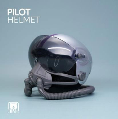 UMa Model Flight Helmet (Silver)