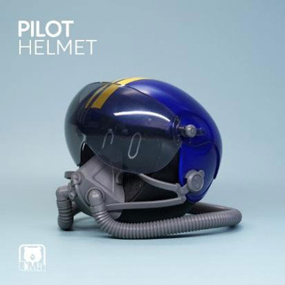 UMa Model Flight Helmet (Blue)