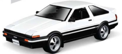 Maisto 1/24 AL Toyota Sprinter Trueno White (Assembly Kit) hình ảnh 1