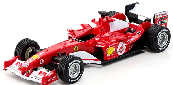 Bburago 1/43 Ferrari F2004 No.1 M.Schumacher (w/o Driver: Window Box) imagen 1
