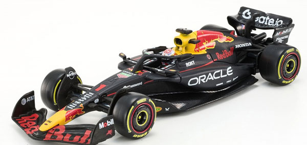 Bburago 1/43 Oracle Red Bull Racing RB21 2025 Bahrain GP w/No.1 M.Verstappen Driver