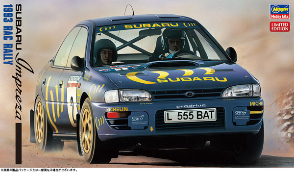 Hasegawa 1/24 Subaru Impreza "1993 RAC Rally" Plastic Model