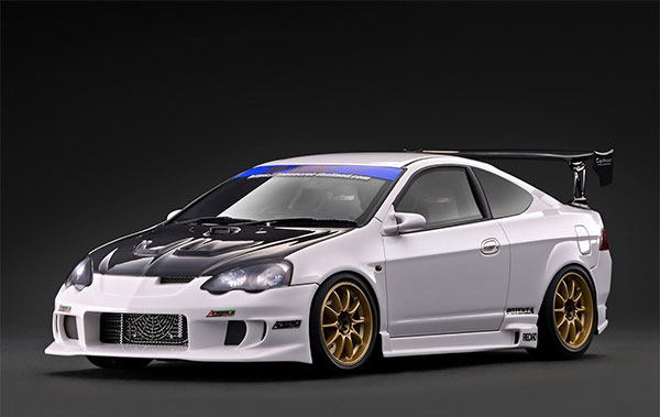 Ignition Model 1/18 Top Secret INTEGRA (DC5) White *plain color gambar 1