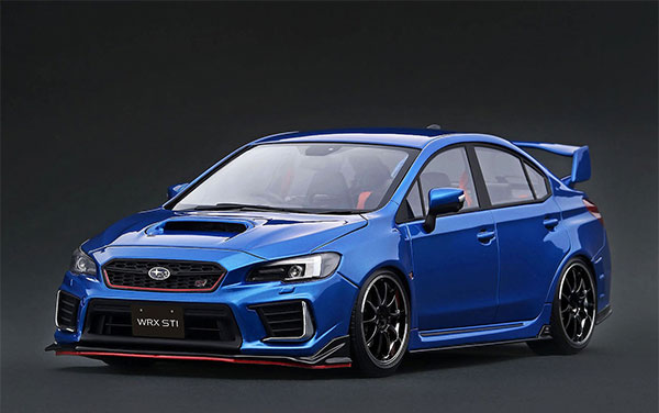 Ignition Model 1/18 SUBARU WRX STI (CBA-VAB) Blue Metallic