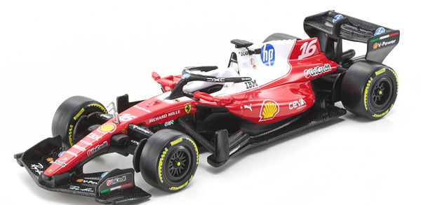 Bburago 1/43 Scuderia Ferrari SF-26 2026 Australia GP No.16 C. Leclerc Window Box