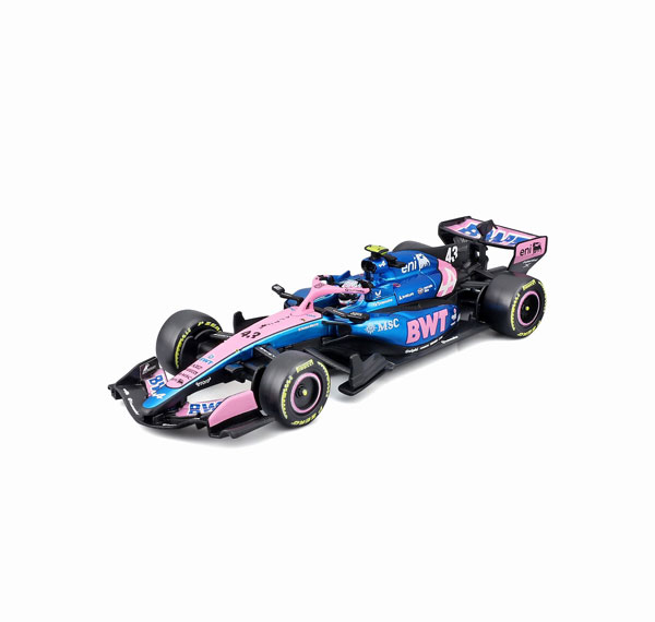 Bburago 1/43 BWT Alpine F1 Team A526 2026 Australia GP No.43 F. Colapinto w/Driver & Clear Case