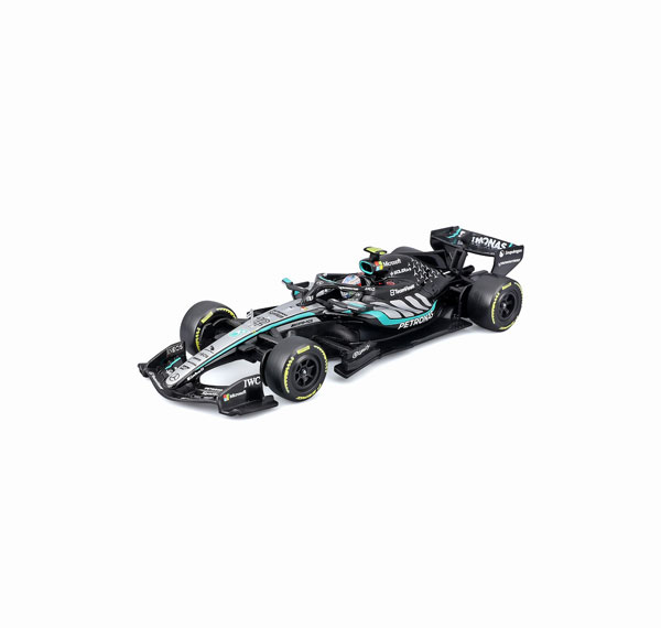 Bburago 1/43 Mercedes AMG Petronas Formula 1 TeamW17 2026 Australia GP No.12 K. Antonelli w/Driver & Clear Case image 1