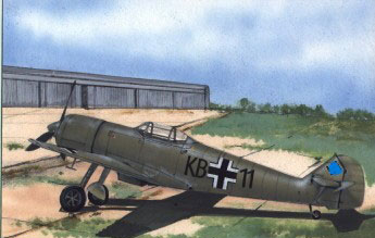 LF Models 1/48 Messerschmitt Bf 109V-21 Resin Kit รูปภาพ 1