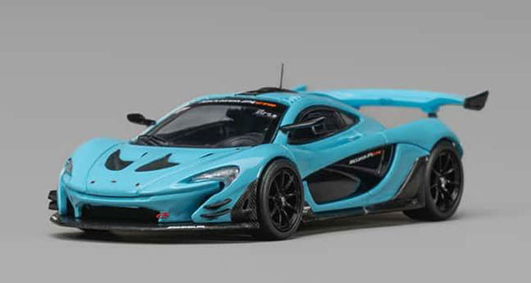 CM MODEL 1/64 McLaren P1 GTR Iridium Blue