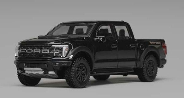 CM MODEL 1/64 Ford F-150 Raptor Agate Black Metallic image 1