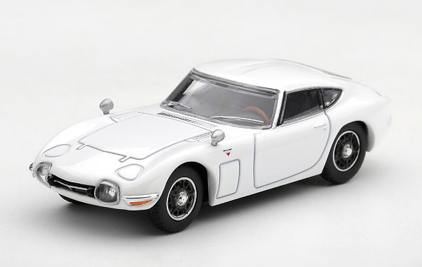 MINI GT 1/64 Toyota 2000GT Pegasus White (Right-hand Steering) Bild 1