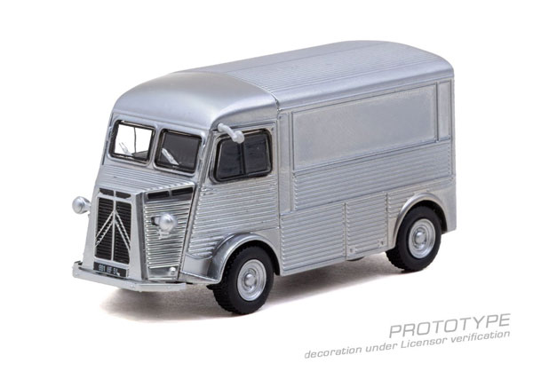 Tarmac Works 1/64 Citroen Type H Silver (Blister Pack) hình ảnh 1