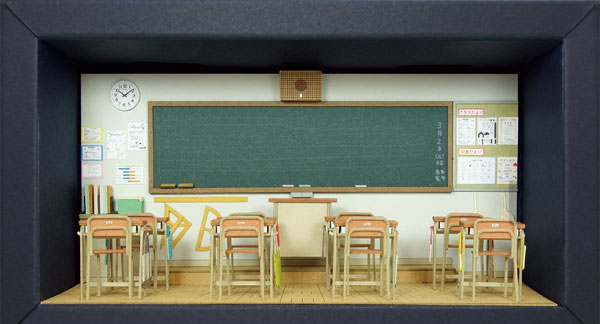Sankei Miniatuart Kit Japamini Classroom 1