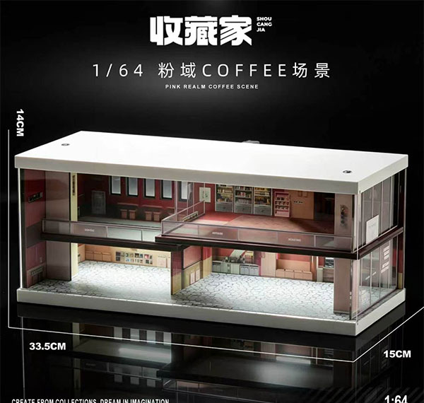 SHOUCANGJIA 1/64 Display Miniature Scene FUNIKI COFFEE 이미지 1