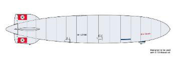 Mark I Models 1/720 Zeppelin LZ130 Graf Zeppelin Decals (For Revell)