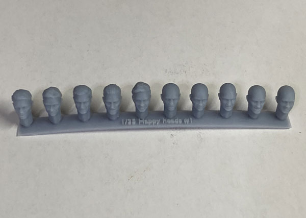 CHINO MODEL 1/35 Happy Heads Set #1 이미지 1