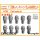 CHINO MODEL 1/35 Sad Heads Set imagen 2