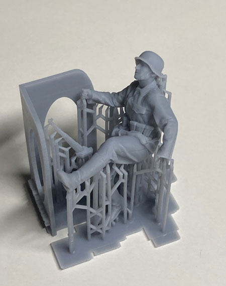 CHINO MODEL 1/35 WW2 German Soldier #2 image 1