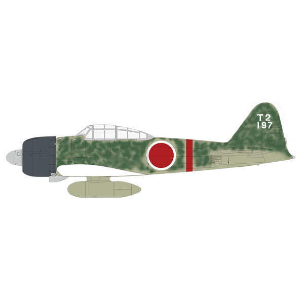 Platz 1/48 WW.II Imperial Japanese Navy Type Zero Carrier Fighter Type 32 204 Navy Air Group Plastic Model 圖片 1
