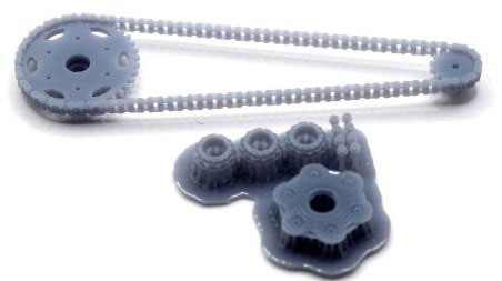 Falcon Scale Models 1/12 T #14129/14132 Chain hình ảnh 1