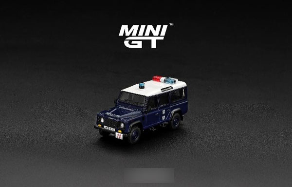 MINI GT 1/64 Land Rover Defender 110 Royal Hong Kong Police Tai Po District Hong Kong Exclusive (Right-hand Steering) 图片 1