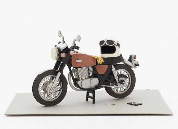 Sankei Miniatuart Petite 1/30 Motorcycle-1
