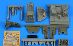 Aires 1/32 A-1H Skyraider Cockpit Set (YANKEE Ejection Seat Equipped) (For Trumpeter) รูปภาพ 1