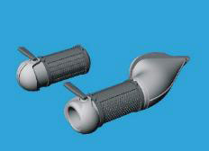 Quickboost 1/48 Bf109G-6 Tropical Filter (Open / Closed x1 Each) (For T) gambar 1