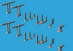 Quickboost 1/48 MiG-21MF Antenna & Sensor (For Rye Field Model)