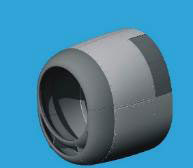 Quickboost 1/72 F6F-5 Hellcat Cowling w/Cooling Flap (Closed) (For Eduard)