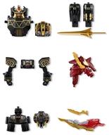 食玩 プラモデル 【BOX】ミニプラ ナンバーワン合体シリーズ03 ブラック大獣神＆ウルフデカリバー50