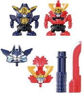 食玩 プラモデル 4.ツーカイカッタナー＆ツーカイリッキー 「ミニプラ 機界戦隊ゼンカイジャー 全界合体シリーズ03 界賊合体 ツーカイオー」