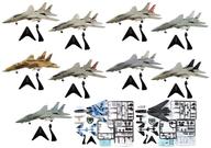 食玩 プラモデル 全11種セット 1/144 「ワークショップ Vol.36 トムキャットメモリーズ」