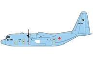 食玩 プラモデル 3.C-130 航空自衛隊(ライトブルー) 「1/300・1/500 日本の輸送機コレクション リブート」