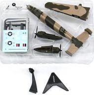 食玩 プラモデル 1/144 B-25B/C Mitchell アメリカ陸軍航空隊 第340爆撃大隊 第489爆撃飛行隊 「ワークショップ Vol.16 双発機コレクション3」