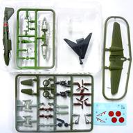 食玩 プラモデル 3-A 日本陸軍 百式司令部偵察機 III型 飛行第10戦隊 第1中隊 「ウイングキットコレクションvol.16 日本の偵察機」