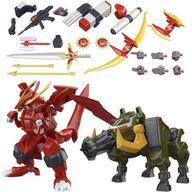 食玩 プラモデル スーパーミニプラ GEAR戦士電童 フルアーマー電童オプションパーツ＆ガトリングボア＆ドラゴンフレアセット プレミアムバンダイ限定