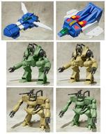 食玩 プラモデル 全6種セット 「スーパーミニプラ 戦闘メカ ザブングル」
