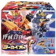 食玩 プラモデル ミニプラ 機界戦隊ゼンカイジャー 全界合体シリーズ03 界賊合体 ツーカイオーセット