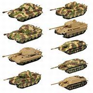 食玩 プラモデル 全9種セット 1/144 「ワールドタンクミュージアムキット VOL.4 ドイツ機甲師団 アルデンヌ1944」